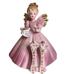 Vintage Josef Originals Growing Up Girls 11th Birthday Angel Porcelain Figurine